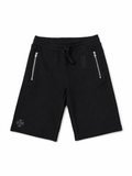 Chrome Hearts “Y Not” Leather Patch Sweat Shorts (Size M)