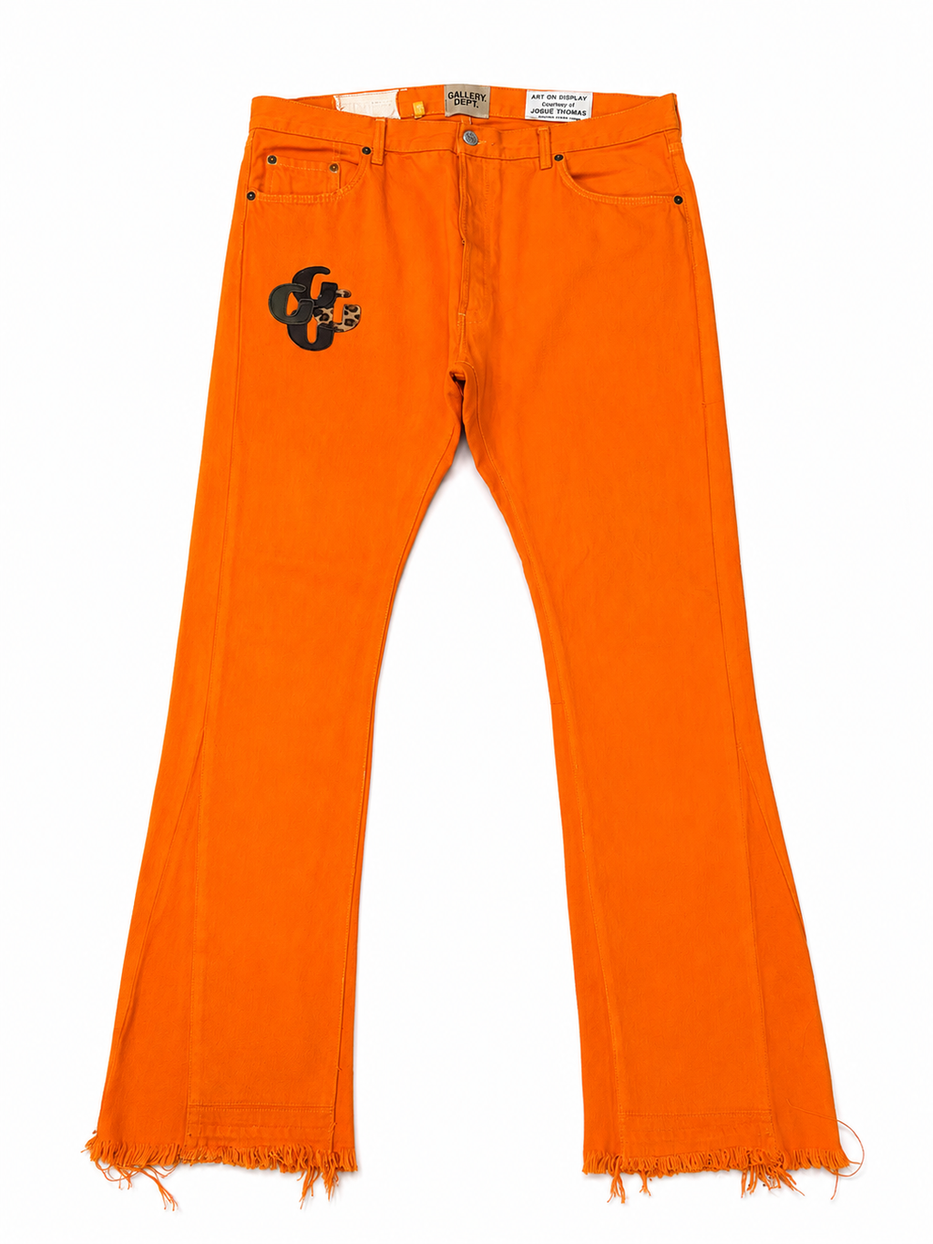 Gallery Dept Orange 1/1 “G Patch” Jeans (Size 33)