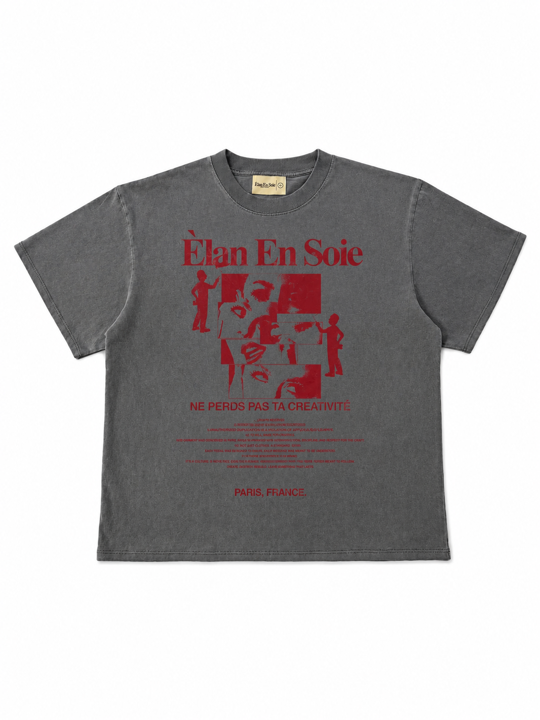 ÈLAN “Creative Stone” T-Shirt (Size M)