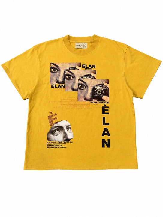 ÈLAN “Art Type” T-Shirt (Size S)