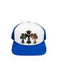 Chrome Hearts “Blue Camo” Trucker Hat