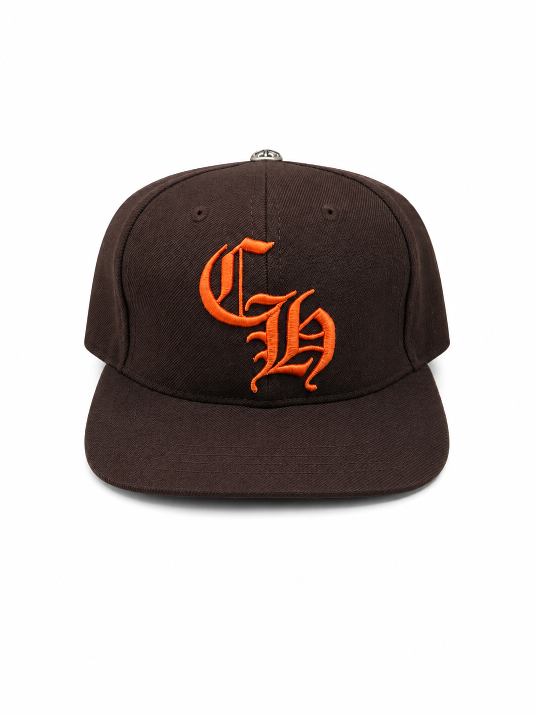 Chrome Hearts “CH” Brown/Orange Baseball Hat