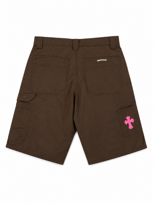 Chrome Hearts Brown/Pink Carpenter Shorts (Size 32)