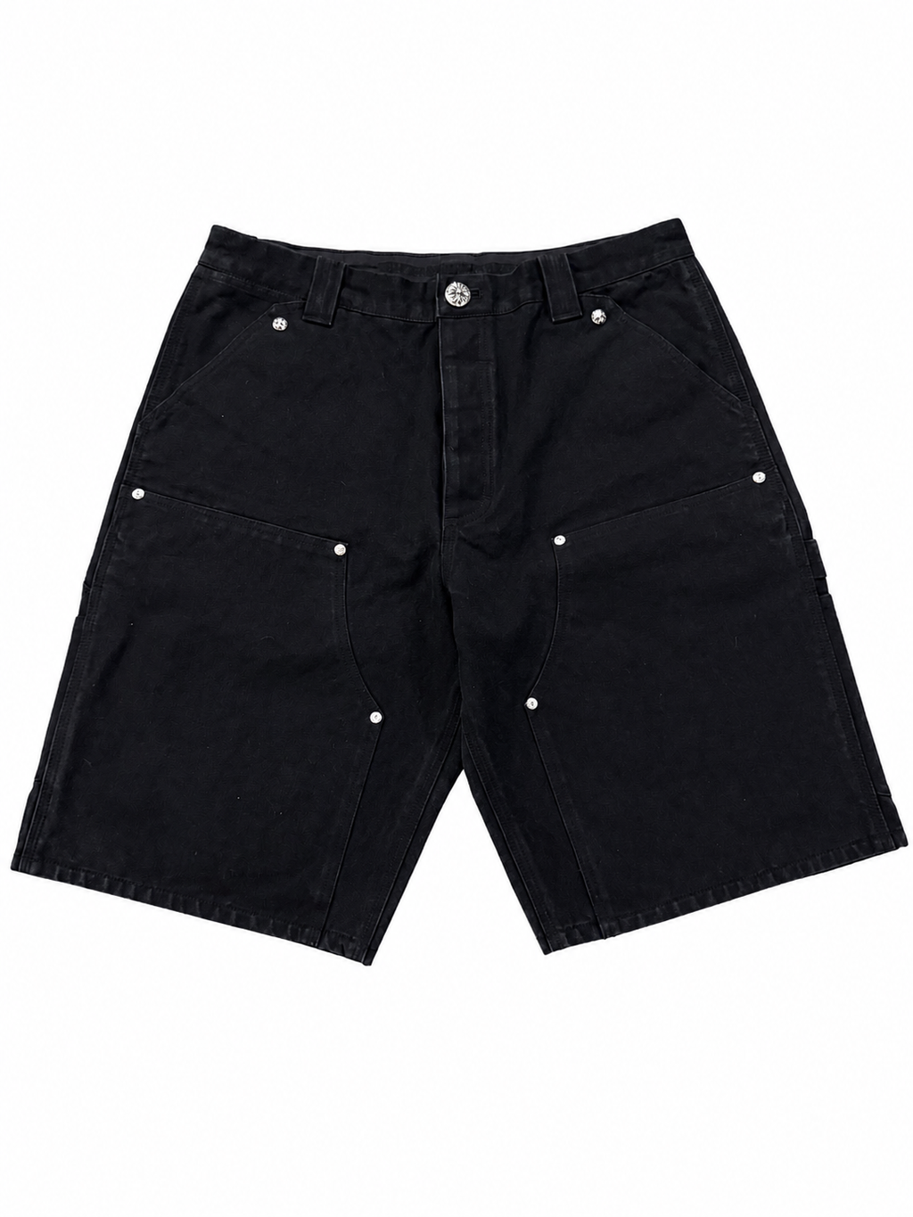 Chrome Hearts “Flooded Cross Patch” Carpenter Shorts (Size 34)