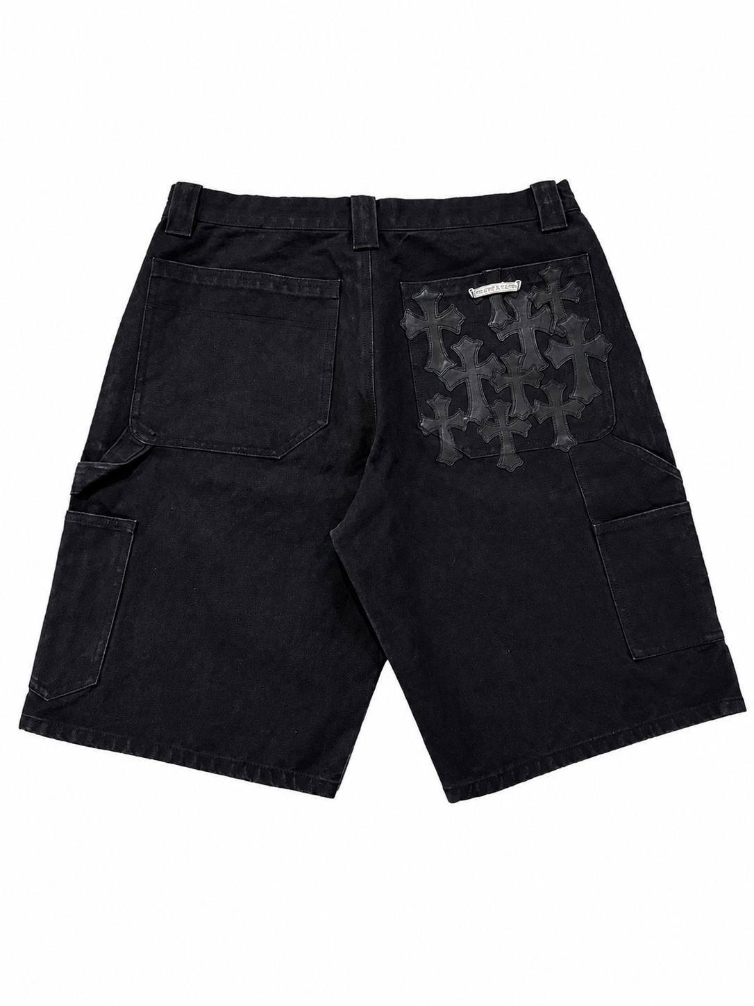 Chrome Hearts “Flooded Cross Patch” Carpenter Shorts (Size 34)