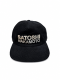 Satoshi Nakamoto Coudroy Chain Stitch Hat