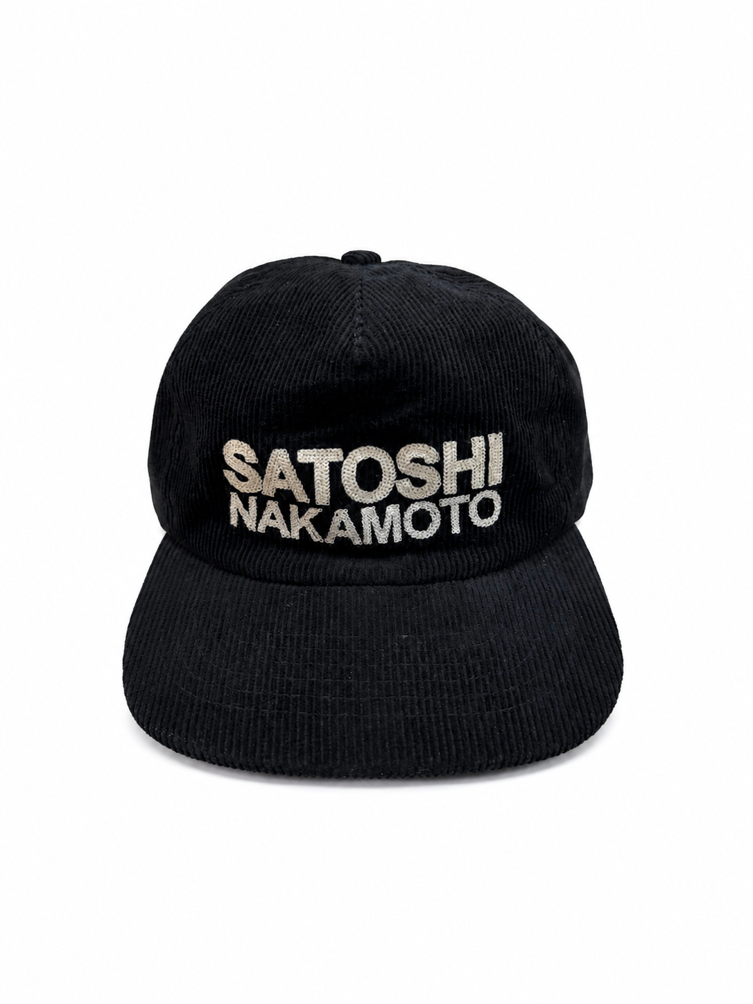 Satoshi Nakamoto Coudroy Chain Stitch Hat
