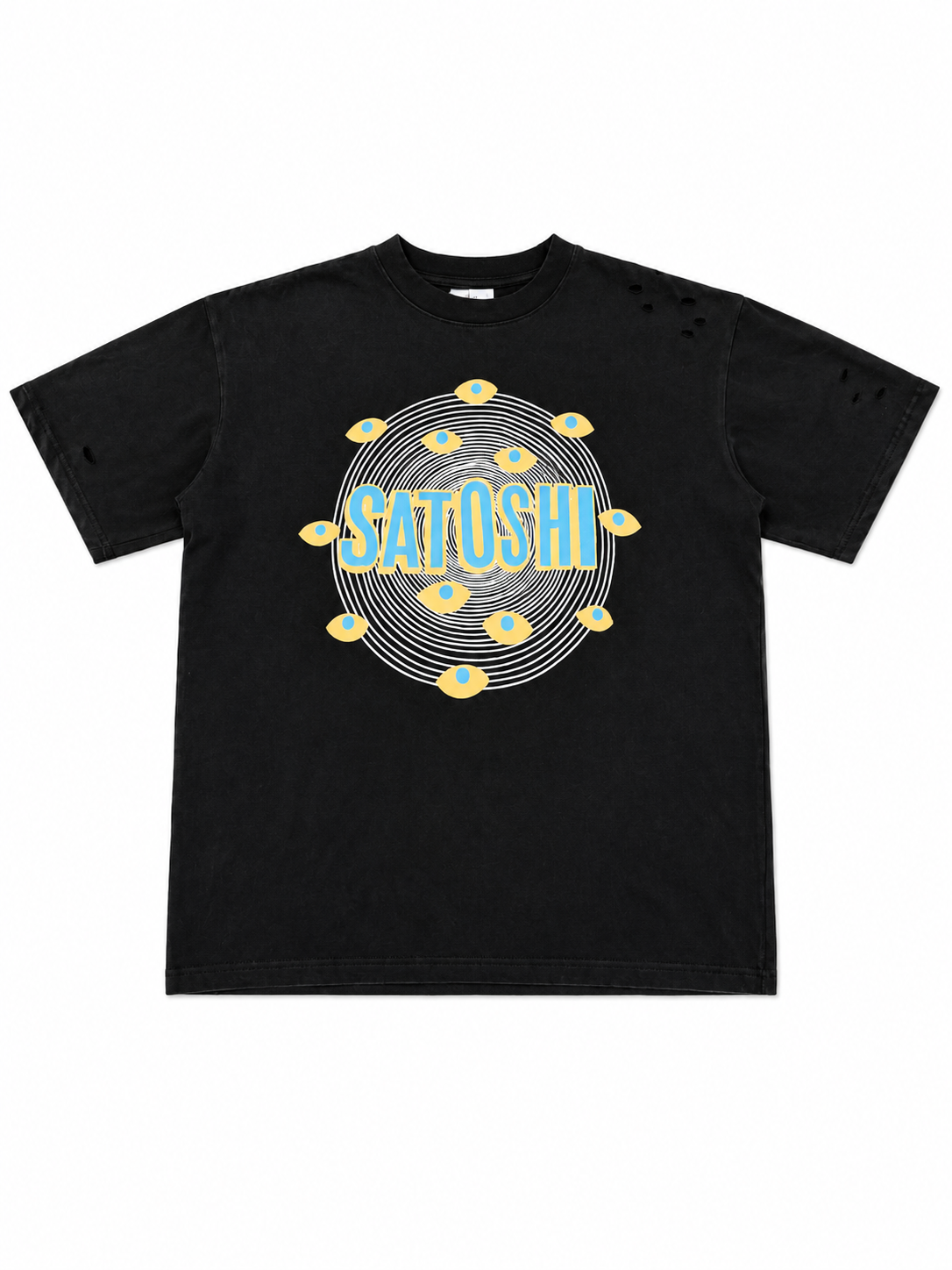 Satoshi Nakamoto “Eye of the Storm” Tee (Size XL)