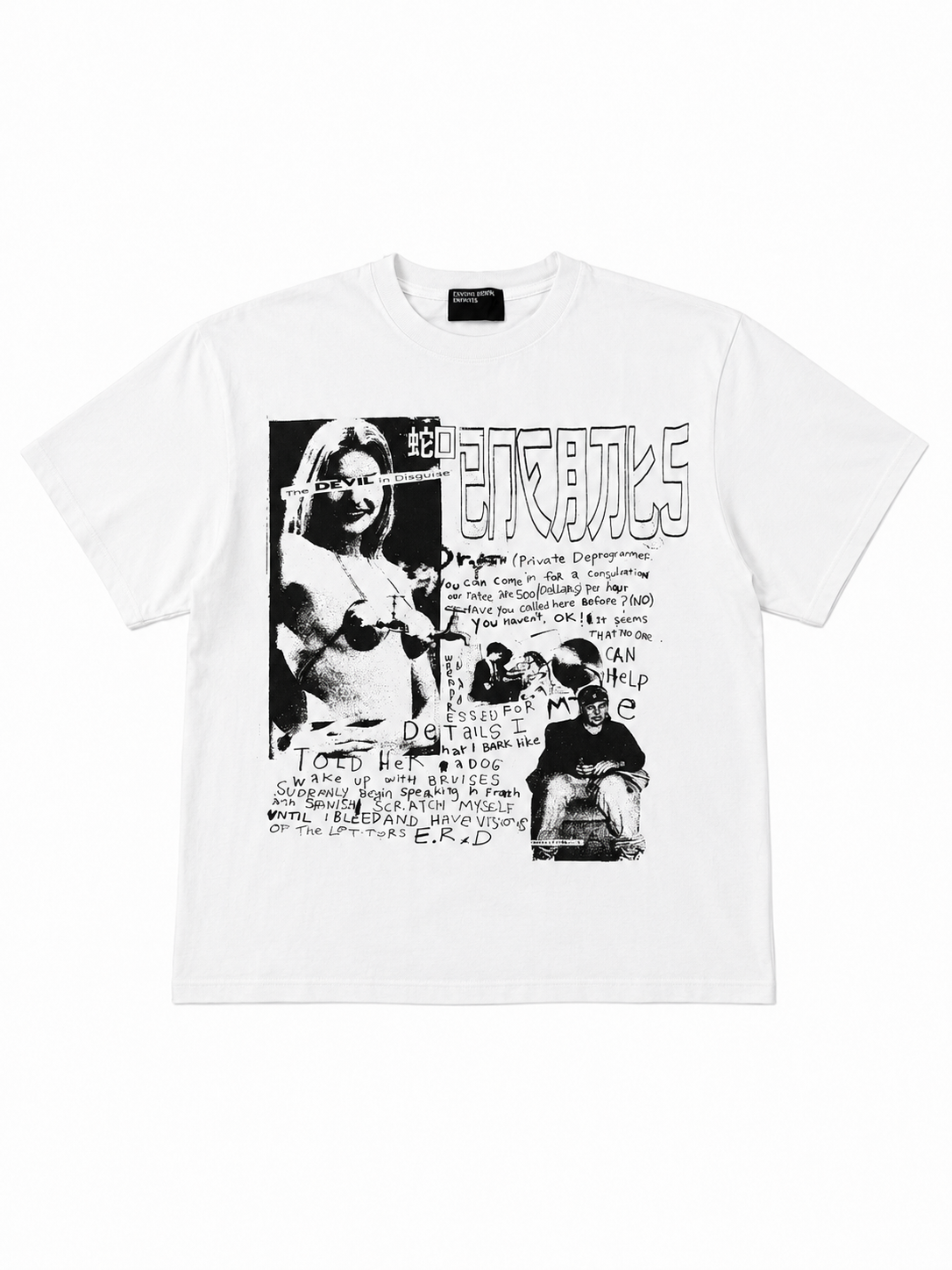 Enfants Riches Déprimés “Devil In Disguise” T-Shirt (Size M)