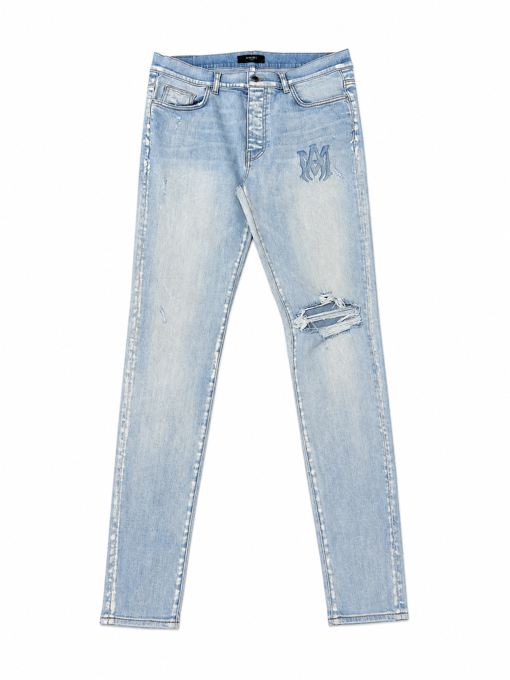 Amiri Watercolor Logo Jean 70’s Indigo (Size 36)