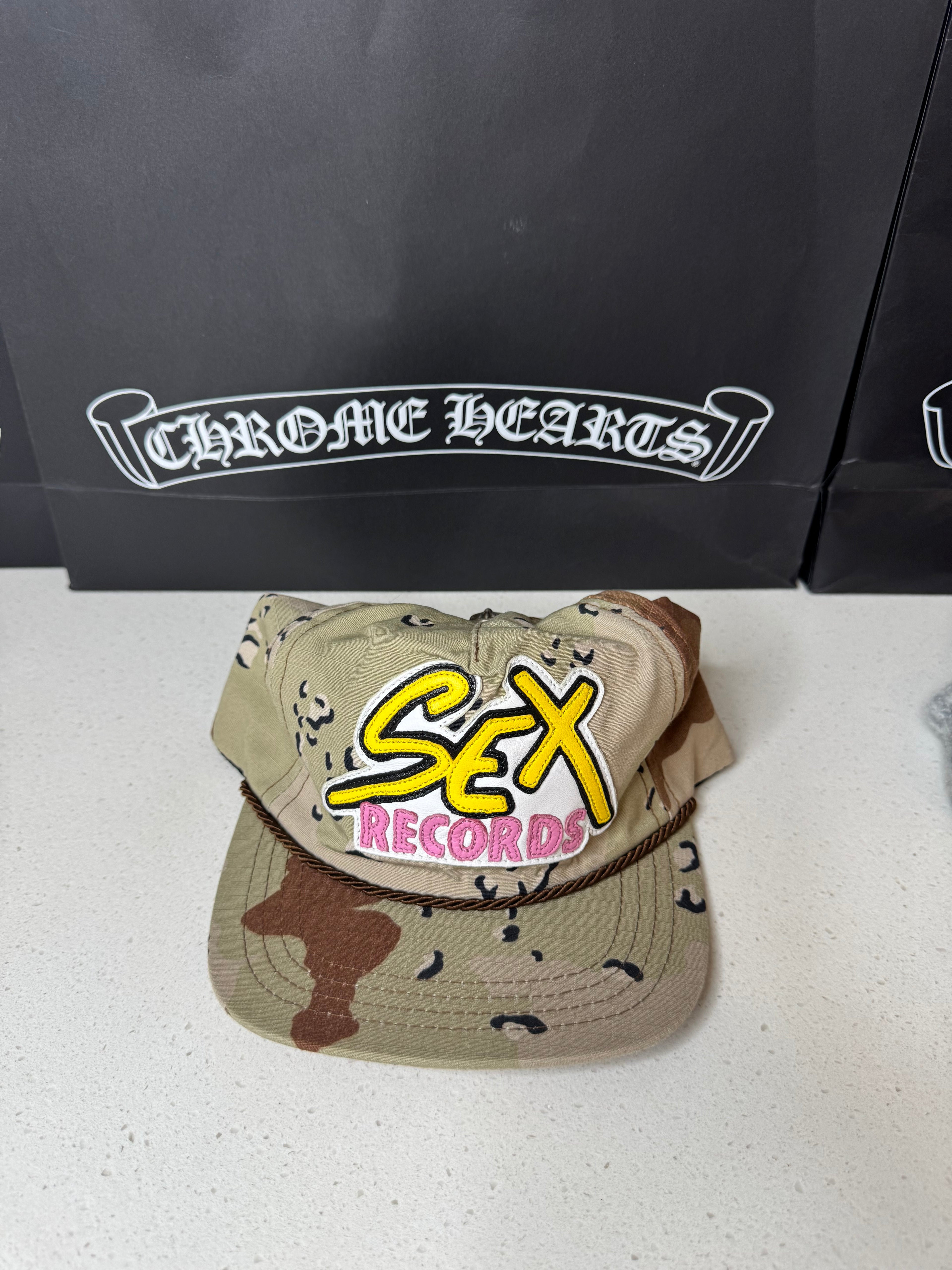 Chrome Hearts “Sex Records” Hat (Very Rare)