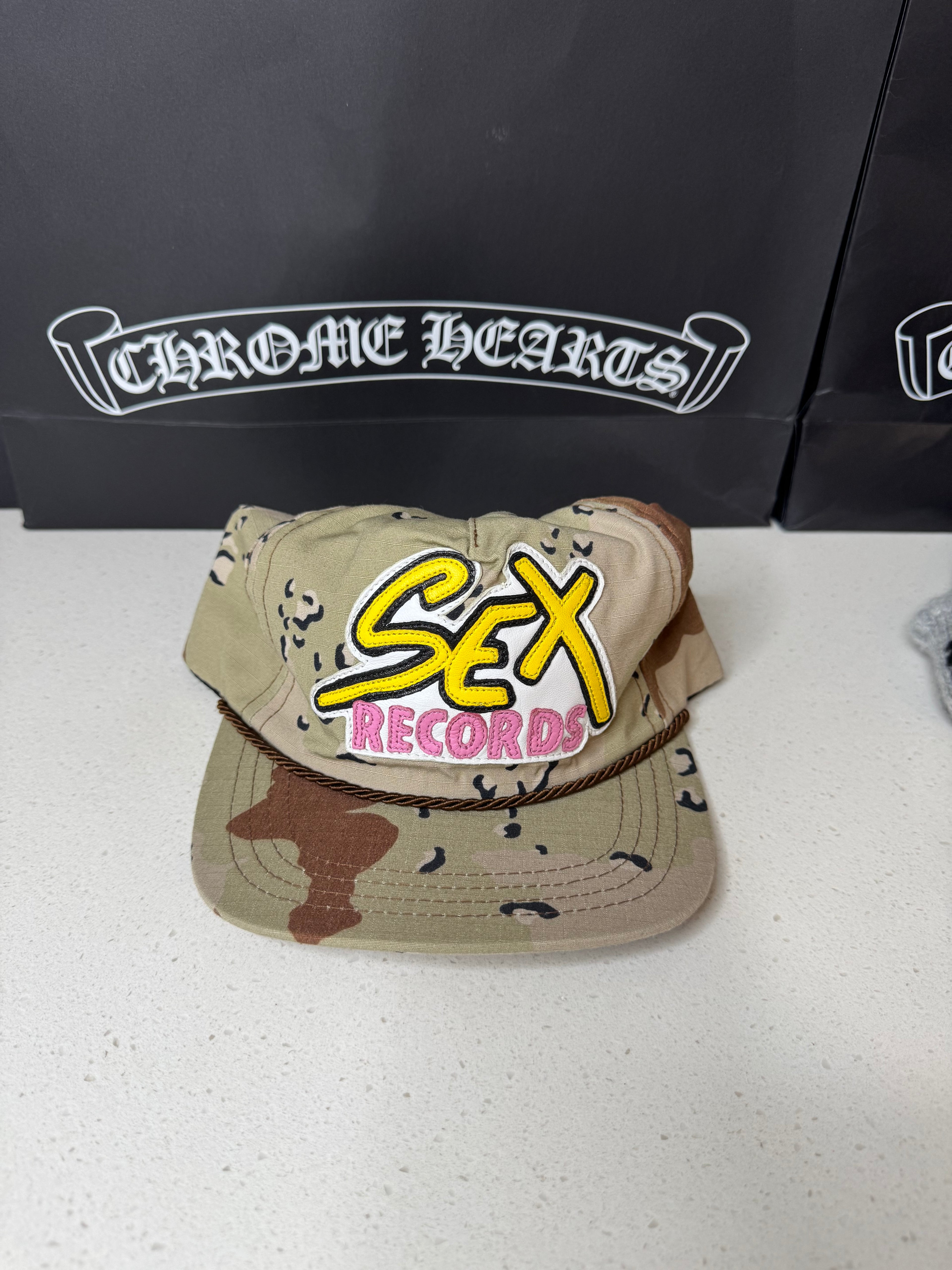 Chrome Hearts “Sex Records” Hat (Very Rare)