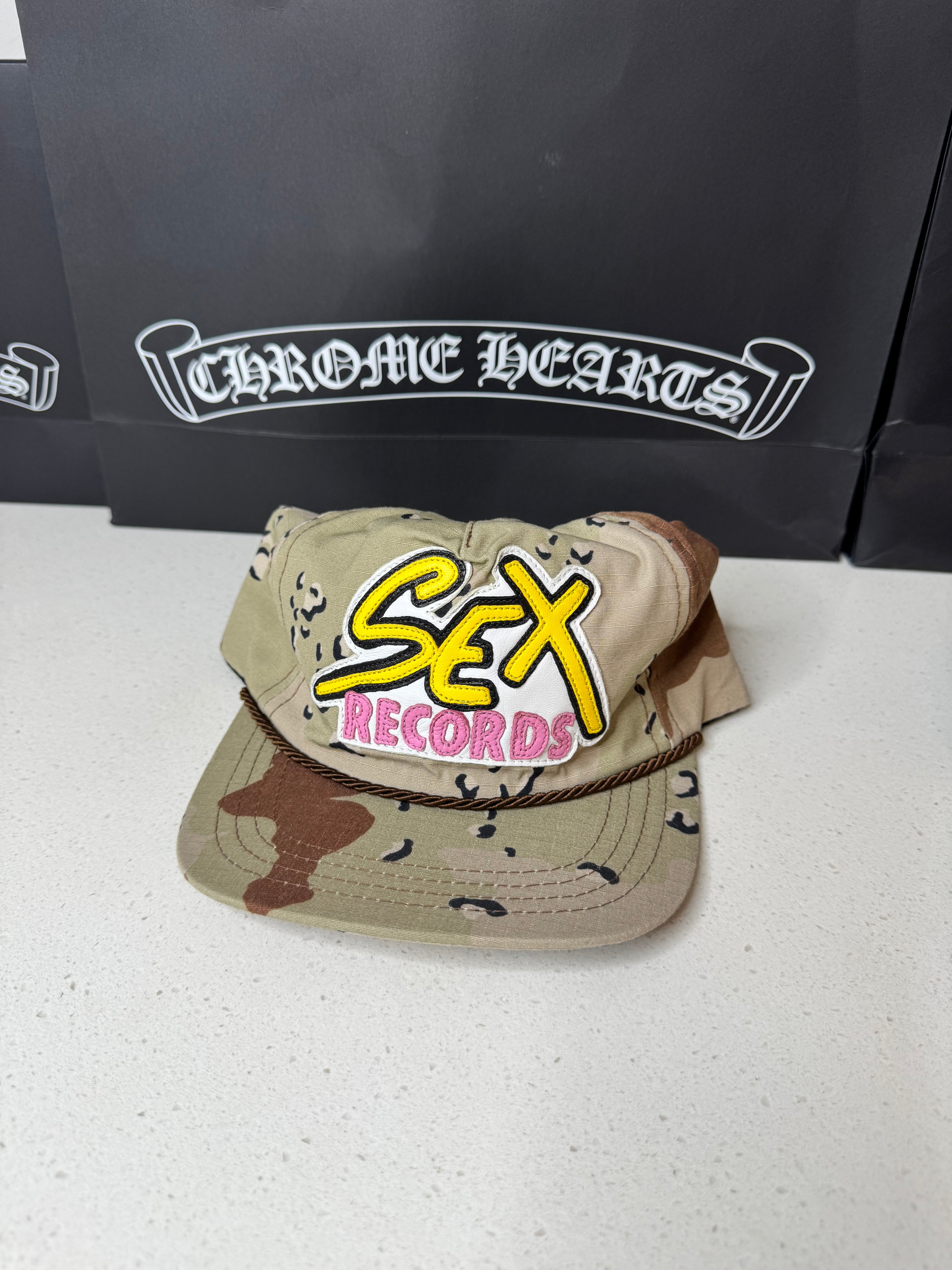 Chrome Hearts “Sex Records” Hat (Very Rare)